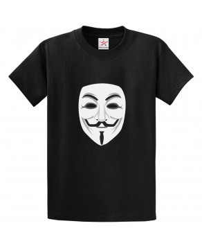 Anti-Capitalism Protests Mask Classic Action Unisex Kids and Adults T-Shirt